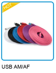 PVC jacket white round cable micro 5p usb cable mobile phone data line - ANKUX.COM