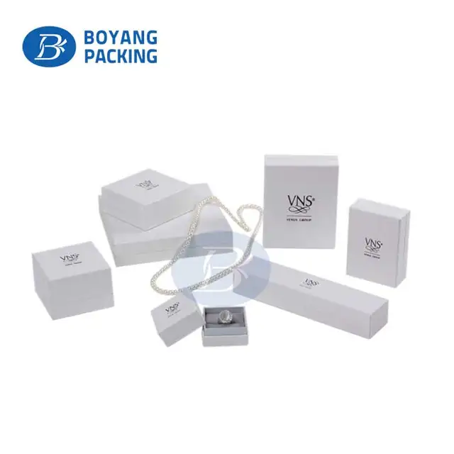 wholesale custom paper packaging ring display jewelry gift box