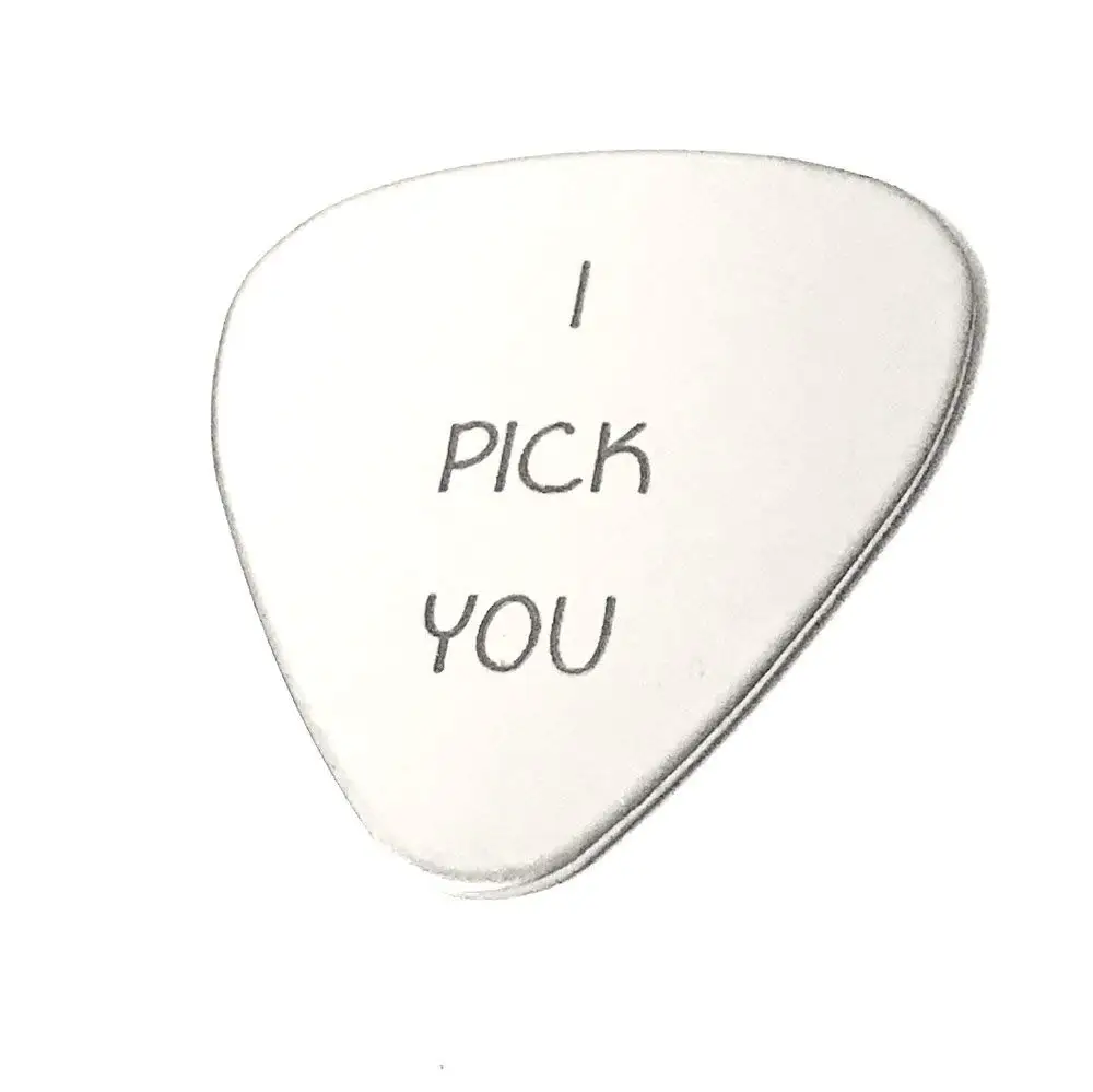 guitar pick i pick you · custom guitar pick · personalized