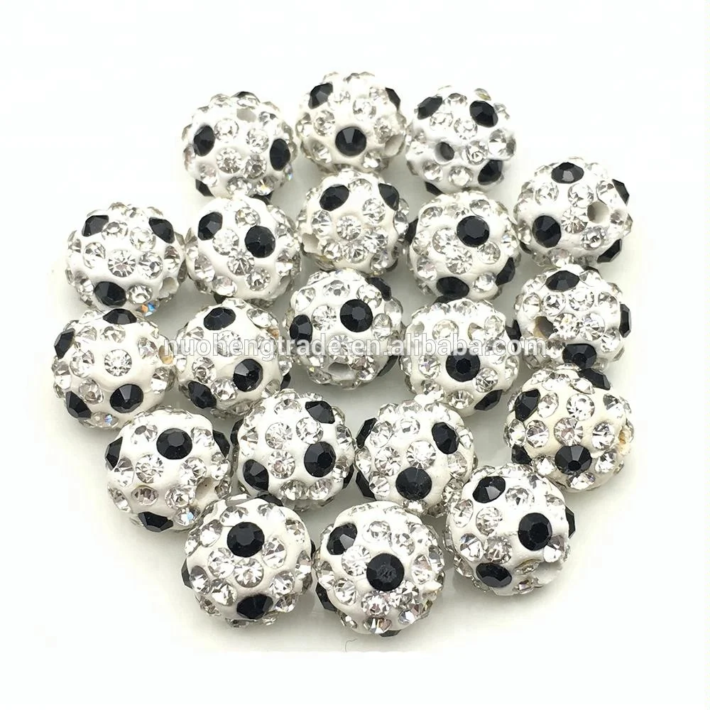 Sparkle Jewelry Football Beads Clay Pave Rhinestone Crystal Beads For DIY Jewelry Making, Football pattern
Sparkle Jewelry Football Beads Clay Pave Rhinestone Crystal Beads For DIY Jewelry Making, Football pattern