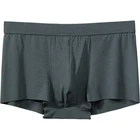 Thin Waist Boxer Briefs Modal Simple Sexy Youth Shorts Head Sexy Nude Men Seamless Underwear shorts sexy
