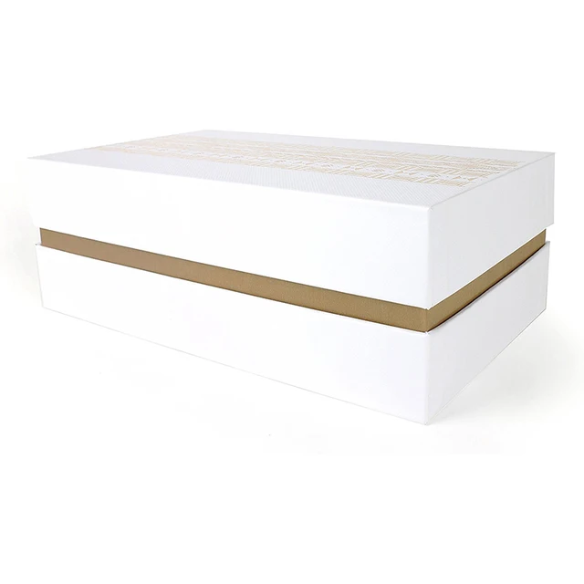 luxury cardboard gift paper box for clothes / clothing gift box