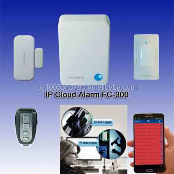 Home Security wireless Finseen Cloud IP alarm system 868MHz