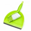 Toprank Household Durable Kitchen Cleaning Plastic Mini Hand Dustpan Broom Set With Small Cleaning Brush
