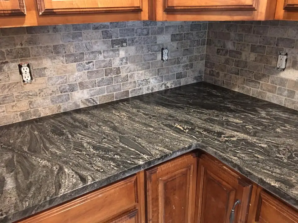 Natural Stone Silver Paradiso Black Forest Granit Black Granite