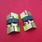 China Factory Small Metal Wooden Box Hinges With Pattern