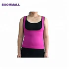 Custom neoprene slimming suit with zipper weight loss body shaper sweat vest for women