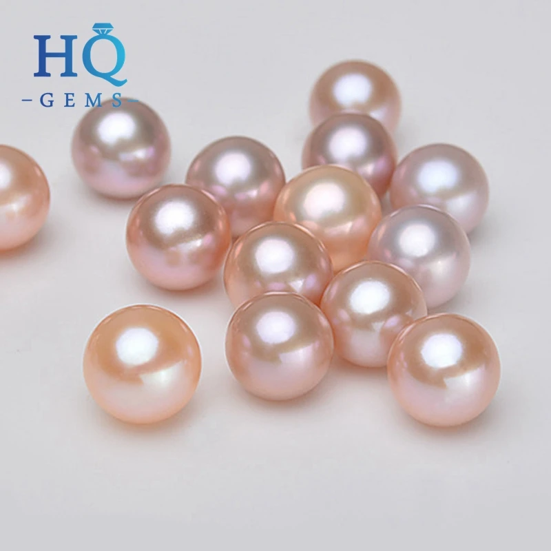 Luster loose pearls wholesale 2mm AAA+ round good freshwater pearls