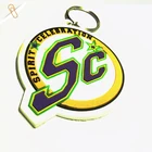 OEM ORDER FAST ORDER vinyl custom keychain logo name key holder for multiple keys maker
