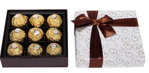 heart shaped custom chocolate packaging gift boxes for chocolate