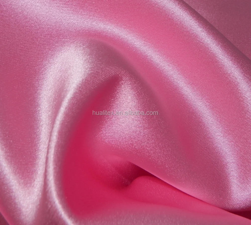Shengze textile hot sale 75D glazed polyester satin fabric,satin