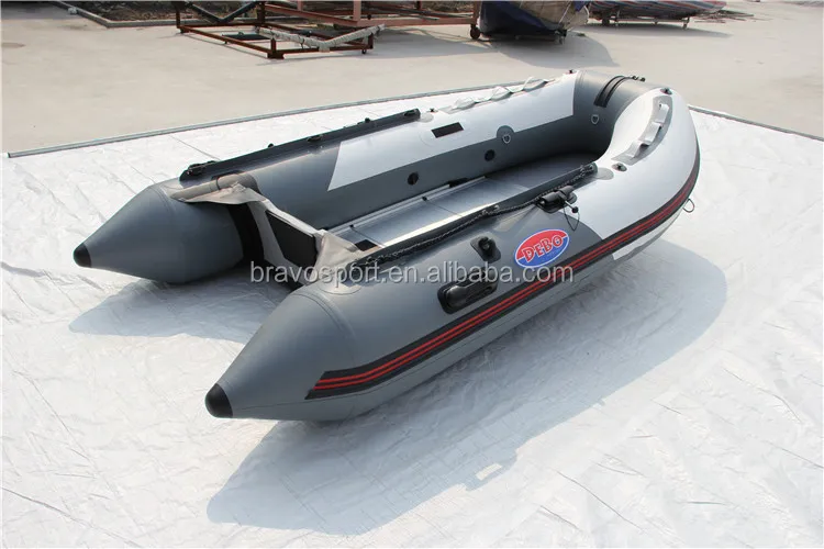 2018 CE China 1.2mm 3.0m Cheap Pvc Rigid Inflatable Boat Aluminium Floor Inflatable Boat For Sale