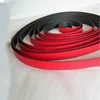 Flexible fireproof weather strip in tumescent red/black fireproof seal strips for door / window / auto