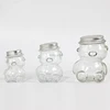 50ml 80ml 160ml 300ml clear bear shaped glass jar for honey