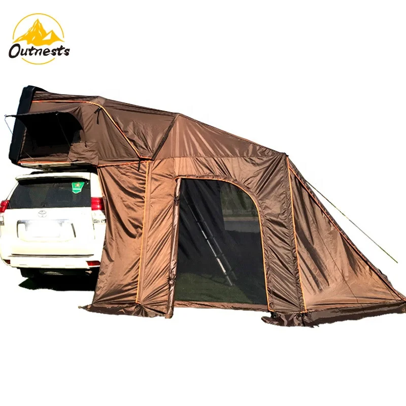 Portable camping outdoor foldable hard shell roof top tent, car roof tent, rooftop tent, Green/ grey/ khaki fabric, white/ black shell
Portable camping outdoor foldable hard shell roof top tent, car roof tent, rooftop tent, Green/ grey/ khaki fabric, white/ black shell