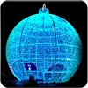 Outdoor waterproof christmas decor commercial giant led ball motif light