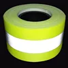 China supplier fluorescent yellow fire retardant reflective tape for firefighter uniform