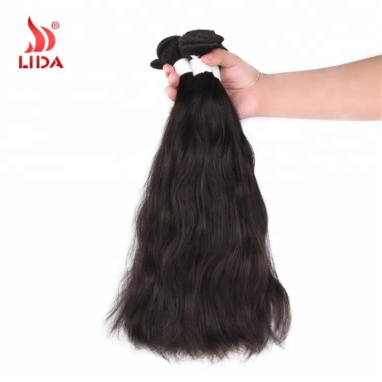 Lida Indian human Hair extensions remy virgin hair Natural wave products straight hair extensions
Lida Indian human Hair extensions remy virgin hair Natural wave products straight hair extensions