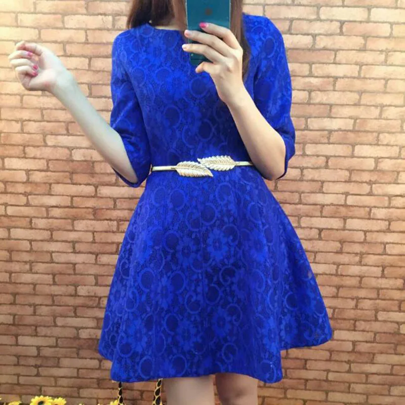 Hot Sale Women leather leaf waist belt lady dress belts decorative buckle belt