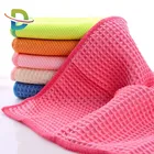 custom microfiber cloth waffle drying towel floor cleaning towel
