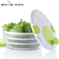 

D650 Kitchen Appliance Tools Salad Mixer Plastic Manual Fruit and Vegetable Salad spinner