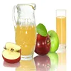 Sugar free glass bottles for pure pasteurizer 100% vinegar green apple cider fruit juice concentrate production line