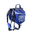 Adjustable Large Capacity Pet Dog Hiking Backpack Harness , Outdoor Camping Pet Dog Backpack Dog Saddle Bags