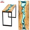 Art furniture crystal river table epoxy ab glue furniture ab glue