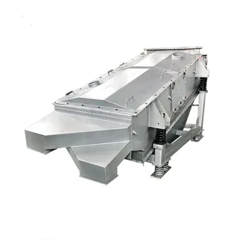 Industrial inclined vibrating screen sieve for detergent powder