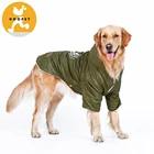 New Arrival 3XL-7XL Army Green England Style hot Puppy School Uniform Suit Dog hoodie