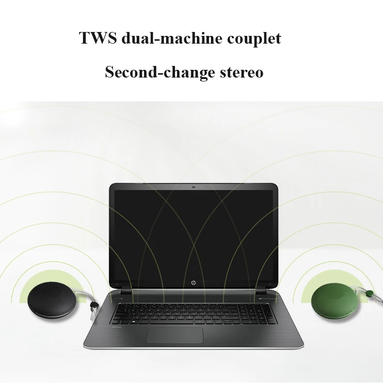 Factory Price F5 Round Mini BT5.0 Bluetooth Speaker Bass With Handsfree Wireless Portable Bluetooth Speaker - ANKUX.COM