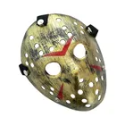 Halloween Classic Horror Movie Friday the 13th Jason Voorhees Plastic Hockey Mask For Party Supplies