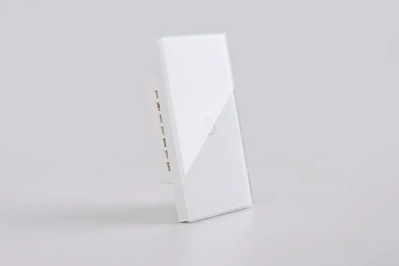 US 250V Control Switch Home Light with Glass Panel Zigbee Remote Dimmer Keypad Touch Switch 1 Gang - ANKUX.COM