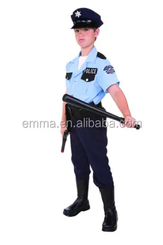 Heiße verkäufe Kind polizei kostüme für kinder cc-1754