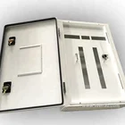 Custom made powder coated aluminium electric box