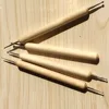 4piece Art Pottery Tool Set For Clay Wooden Modeling Tools