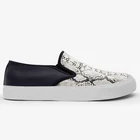 Factory Wholesale China Women Flat Slip-on Shoes in Python