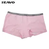 SEAVO wholesale soft pink women cotton panties