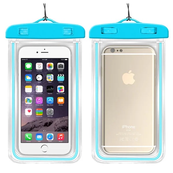 High Quality Gift Fluorescent Universal Plastic Mobile Waterproof Bag Case 
High Quality Gift Fluorescent Universal Plastic Mobile Waterproof Bag Case