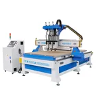 Multi head wood carving 1325 cnc router for musical