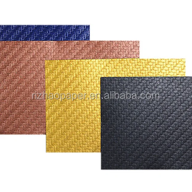 fancy fresh color embossed art paper
