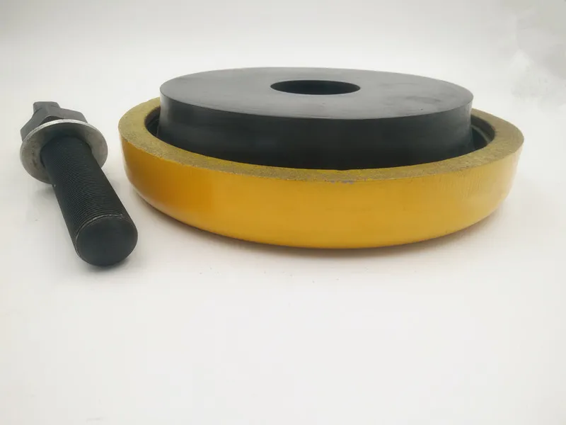Round anti-vibration pad iron