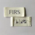 customized brand newest damask woven label of garment clothing and other accessories