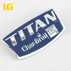 ISO9001 Ningbo LG OEM Custom Furniture Aluminum Zinc logo plate Nameplate