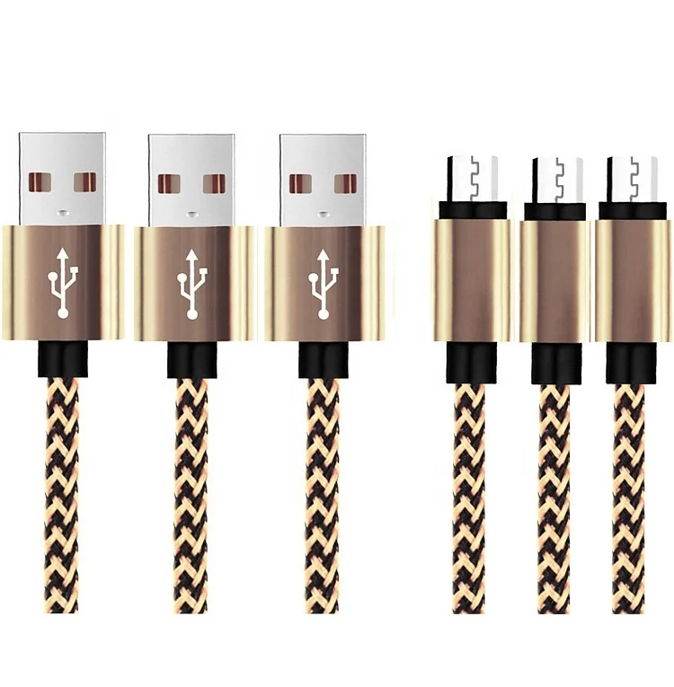 Free Shipping 3M Fast Charging Micro USB Cable Strong Data Cable USB Charger Cable, Black gold
Free Shipping 3M Fast Charging Micro USB Cable Strong Data Cable USB Charger Cable, Black gold