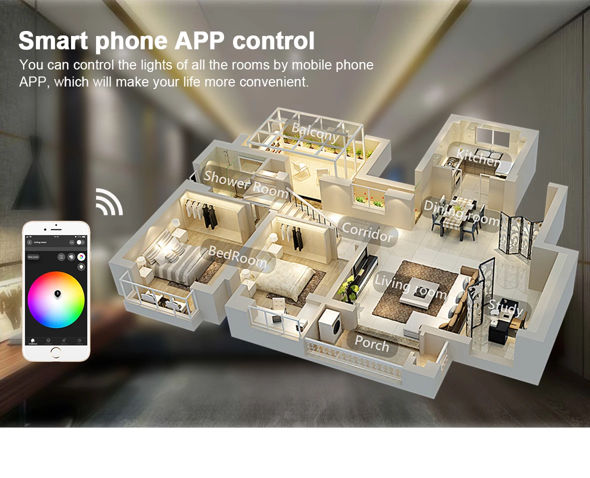 Led Smart Dimmer Light Switch Bulb Zigbee Street Light - ANKUX.COM