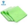 YoSun Gifts Supply Wholesale Green Microfiber Fabric Screen Cleaning Cloth For lens