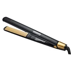 Pro salon barber shop use ceramic coating new design royale professional gold LCD flat iron hair straightener