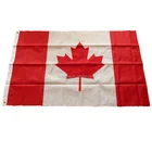 Custom Embroidered Canada Nylon Flag Embroidery