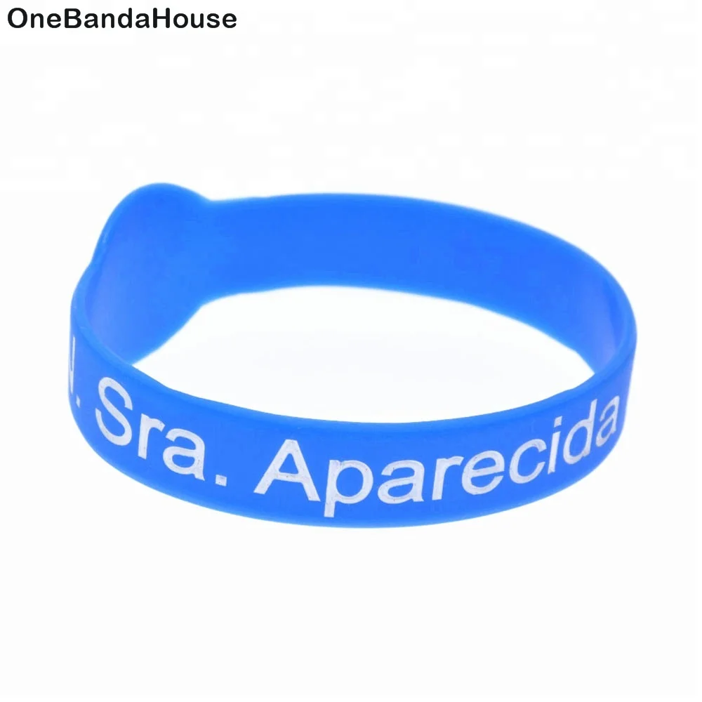 25PCS Watch Shaped Decoration Logo N. Sra. aparecida rogai por nos Silicone Wristband, Green, blue
25PCS Watch Shaped Decoration Logo N. Sra. aparecida rogai por nos Silicone Wristband, Green, blue